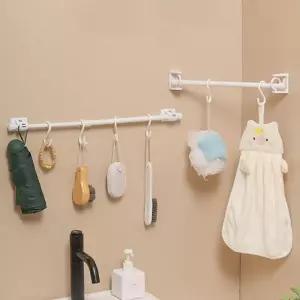 얇은압축봉 틈새걸이 일자 작은압축봉 커튼봉 미니봉 다용도 만능 압축봉