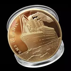 타이타닉 기념동전 기념주화 수집용 컬렉션 소장용 코인 희귀 금화 모형 인테리어 소품