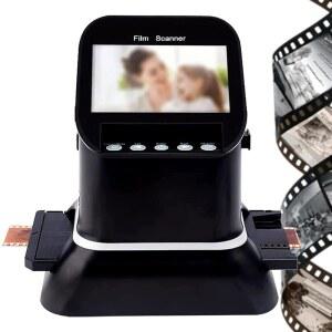 WEIZIA 120 고해상도 필름 스캐너, 네거티브 스캐너 35mm, 22MP 변환 색상 & B W, 120, 126, 127 슬라이드를 JPEG 사진으로 전송, HDMI/USB 출력 지원