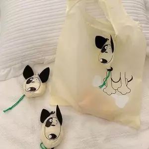 휴대용 장바구니 에코백 3개 퍼피포켓 숄더백 (WFKB0IN)