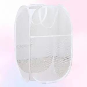 원룸 필수 메쉬 빨래바스켓 접이식 세탁보관 (WFKBF1K)