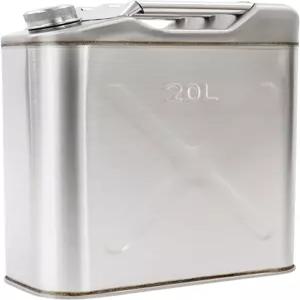 식용유 저장 캔 5.28갤런 스테인리스 스틸 대용량 오일 용기 정밀 주입구 여과 가이드 파이프 미끄럼 방지