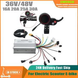 브러시리스 모터 컨트롤러 TF-100 LCD 디스플레이 계량기 Kugoo M4 전기 스쿠터 자전거 용 36V 48V 500W 80