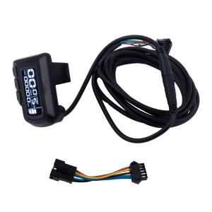 Ebike EN06 LCD 디스플레이 제어판 24V 36V 48V 전기 자전거 스쿠터 6pin 화면