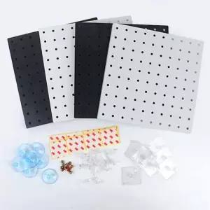 페그보 종합세트 아크릴타공판 수납보드 소품걸이 아이디어수납보드 인테리어소품걸이 PEGBO 벽걸이선반