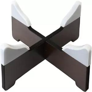 실리콘 미끄럼 방지 패드가 있는 조절 가능한 나무 혀 드럼 스탠드 강철 디스플레이 및 성능을 위한 핸드팬