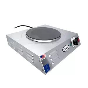 캐드코 LKR-220 카운터탑 헤비 듀티 주철 220볼트 핫 플레이트 스테인리스 스틸 상업용 18파운드