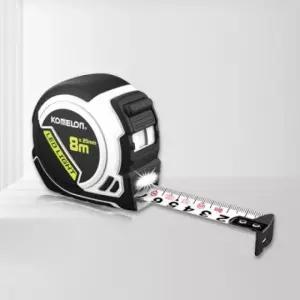 USB 충전식 줄자 8m LED 5000mcd 코메론 (WFKBFWW)