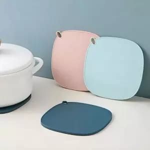 고품질 받침 실리콘 냄비 내열 파스텔 접이식냄비받침 실리콘 (WFKB86Y)