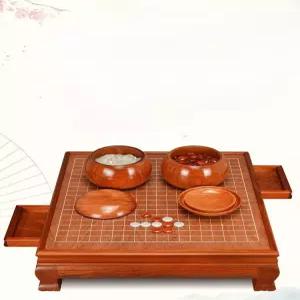 원목 바둑판 세트 바둑알 대국 대결 게임 오목 기원