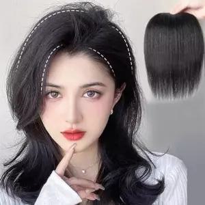 머리숱보충 정수리 부분 여성가발 아이돌 간편부착 WB1B355