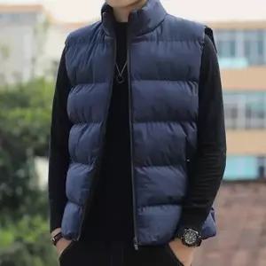 다운 패딩 조끼 가을 겨울 남자 경량 보온 집업 베스트