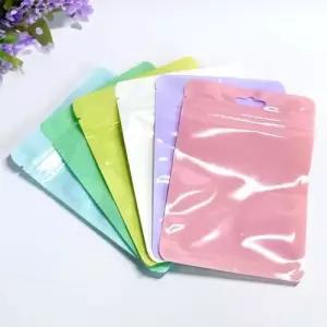 마카롱지퍼백 선물포장 파스텔파우치 소분포장 구 WFIPUO3