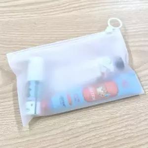 비닐 고리달린 미니파우치 화장품 가방 헬스 속 WFIPUX5