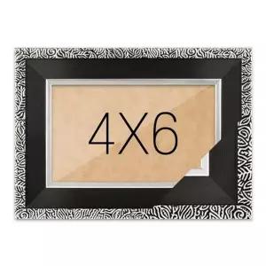 사진액자 4x6 (슬림 앤틱블랙) 탁상벽걸이 (KYR-WCA7040)