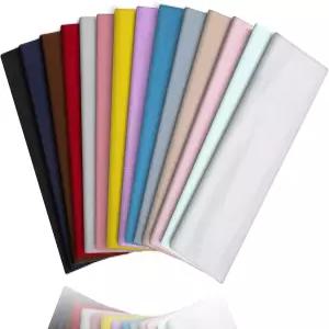 여성용 머리띠 14PCS 논슬립 스포츠 탄력 소프트 러닝 패션 운동 여행용 성인 남성용 땀 흡수