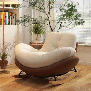 흔들의자 에그쉘 1인용 락킹체어 스윙 리클라이너