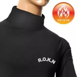 해군 목폴라 목티 ROKN 겨울 맨투맨 기모 발열