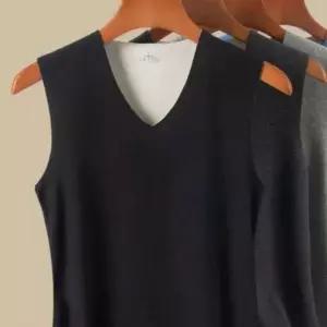 부드러운 남여공용 윈터 겨울 피치기모 따뜻 나시 보 내의 남자런닝 여자런닝 속옷 겨울