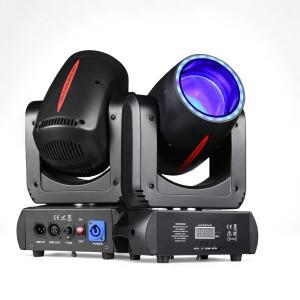 180W 3D 빔+스팟+ 라이트 LED 무빙 헤드 스트립 효과 18 회전 프리즘 Dj Dmx512 워시 무대 조명