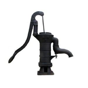 작두 펌프 옛날 수동 연못 재래식 손펌프 우물 시골 주철 워터 양수기