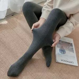 여성 스판 유발 골지 레깅스 1P 봄가을 스타킹 타이즈