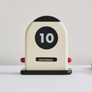 우드캘린더 디자이너 데스크 달력