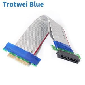 PCI Express 연장 케이블 라이저 X4 - 익스텐더 유연한 어댑터 카드 그래픽 19cm