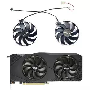 ASUS 듀얼 RTX 2080 2070 2060 EVO 그래픽 카드 90mm PLD09210S12H T용 129215 SU FDC10H12S9-C GPU 쿨러