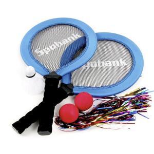 스펀지공 미니 배드민턴 세트 소형 스판그물 라켓