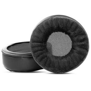 [미국배송] YDYBZB 두꺼운 업그레이드 이어패드 쿠션 메모리 폼 교체 AKG K52 K72 K92 K240 헤드폰과 호환 (블랙 벨루어)