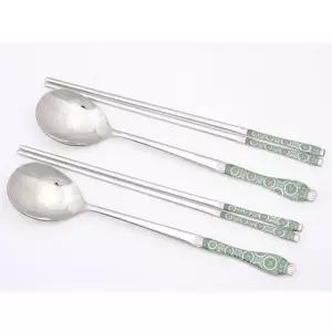 2벌 전사고려청자수저 전사 고급수저 고급전통수저세트 (WFKDHXZ)