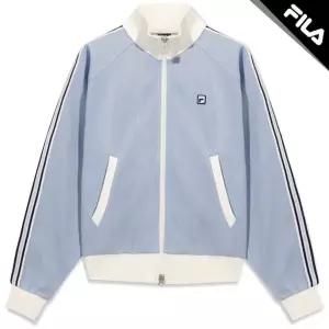 [매장판] 휠라 1911 여성 니트트랙 집업 자켓 FS261FT01F005(496) 블루_신