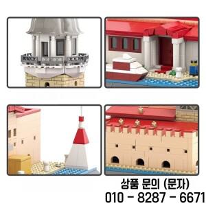 건축 벽돌 모델 터키 이스탄불 소녀 탑 조립  세트 장난감 성인 선물 909PCS