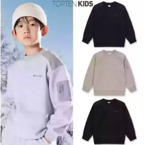 탑텐키즈 24년 FW 남아 밸런스 플리스 포켓 스웨트셔츠 MKE4TR1401