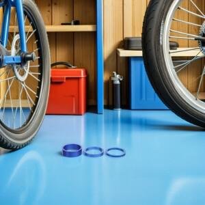 호환 15개 자전거 스템 스페이서 3/5/10mm 알루미늄 합금 프론트 포크 로드 마운틴 바이크 무나사 헤드셋