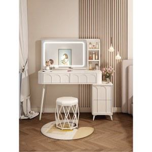 남자화장대 무조명 틈새 미니 화장대 수납함 박스 스탠딩화장대 우드 좌식 메이크업