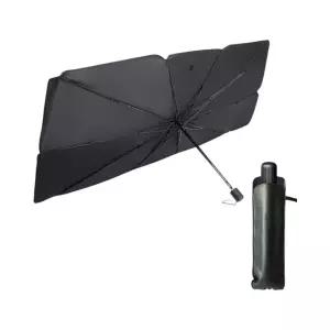 우산형 햇빛가리개 (140x79cm) DK86차량용품 차단 자동 썬스크린 양막 량용 앞유리 형썬커버 접이식