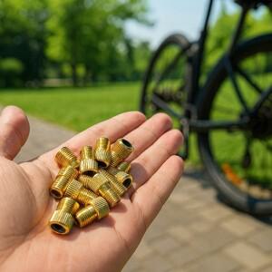 호환 산악 자전거 프레스타에서 슈레더 밸브로 변환 어댑터 황동 컨버터 노즐 타이어 펌프 액세서리