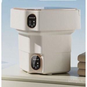 6L 세탁 초미니 전자동 1인용 접이식 핑크 강아지 탈수기 세탁기