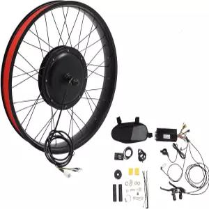로열티하트 700C /20 /24 /26 / 인치 전륜 허브 전기 자전거 변환 키트 컨트롤러 포함 LCD 디스플레이