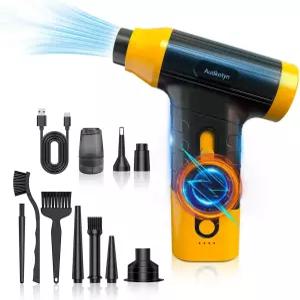 무선 전기 압축 공기 먼지기 키보드 PC 카메라 풍선 쿠션용 펌프 에어 매트리스 침대 보트 수영 링 청소용