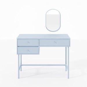 몬타나나 콘솔 나무 1000MM 우드 수납 I타입 파스텔 화장대 컬러