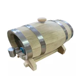 미니 오크통 3L 투명 와인 숙성통 위스키 내구성 원색