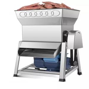 가정용 소형 감자 자동 믹서기 다지기 스테인 절단기 감자가는기계 전동 야채 착즙기