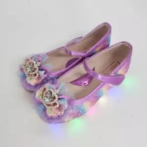 여아 LED 공주구두 글리터 키즈메리제인 (180만 가능)