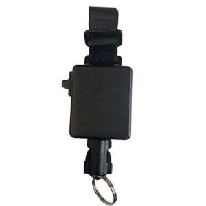 기어키퍼 플라이 낚시 그물 리트랙터 - 대부분의 그물과 호환 - 후크 앤 루프 스트랩 마운트, QC-II 스플릿 링 액세서리 - 이상적인 카약 앤 플라이 낚시 액세서리 - 미국산