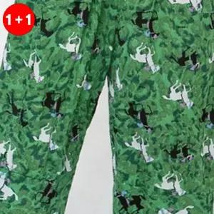 여성배기팬츠 몸빼 여름 냉장고바지 7부 엄마옷 시원한 (1+1옵션 주문수량의2배수량배송)