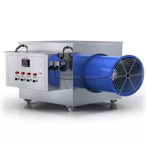 대형 하우스난방 열풍기 농작물 온실 공장 히터 5KW 380V 10M