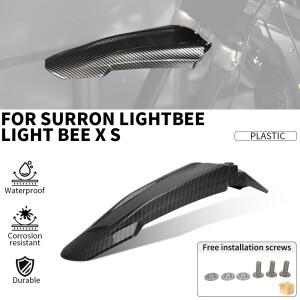 [호환품]바이크 오토바이 모조 카본 파이버 프론트 머드가드 펜더 액세서리 서론 오프로드 전기 더트 바이